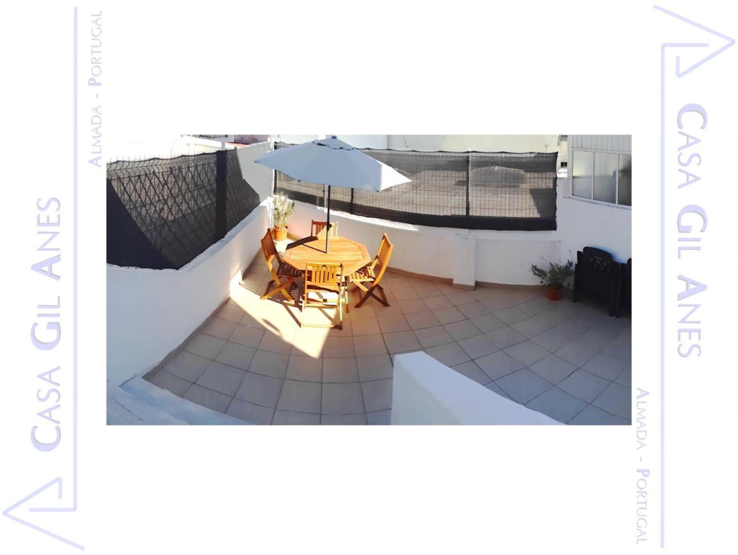 Appartamento Casa Gil Anes Almada Esterno foto