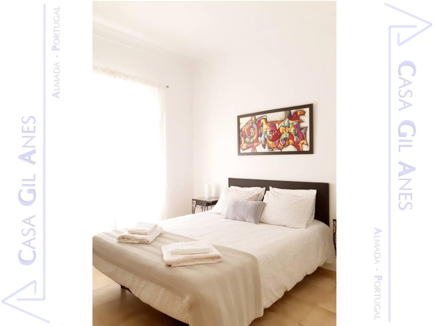 Appartamento Casa Gil Anes Almada Esterno foto